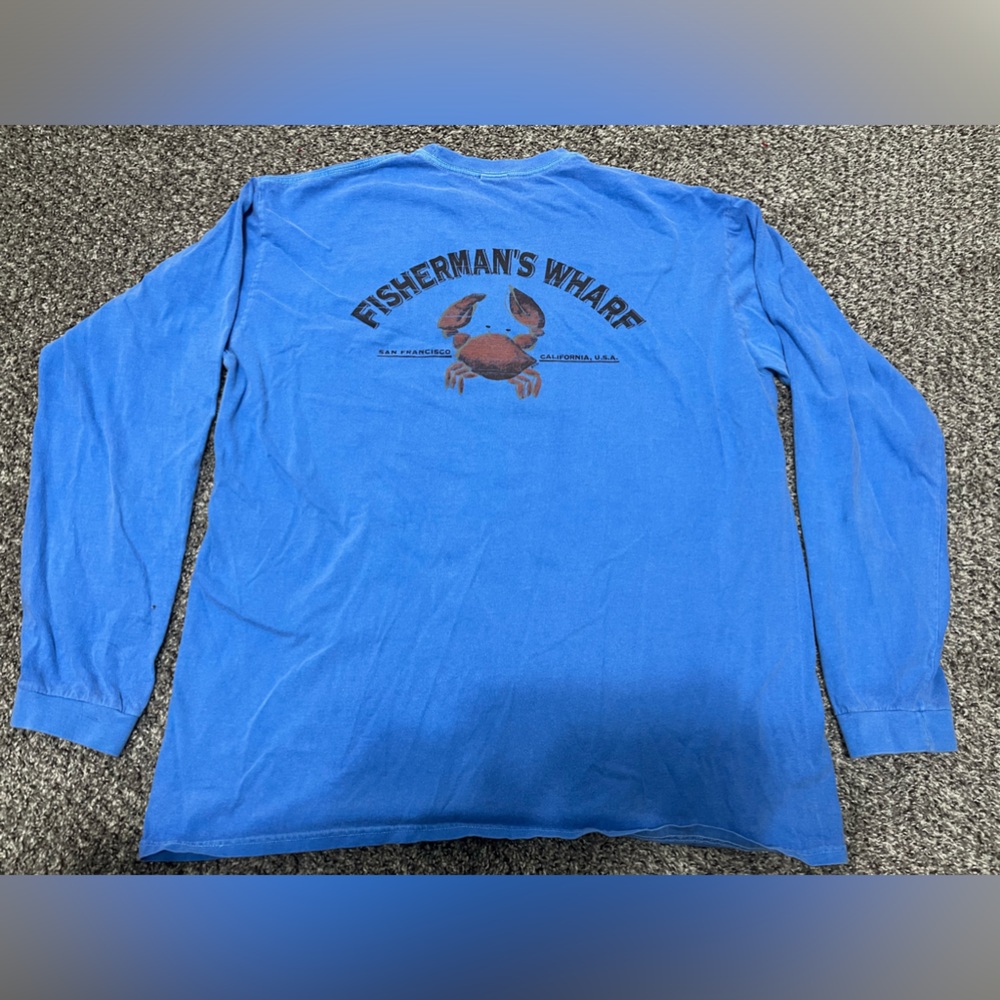 Vintage Fisherman’s Wharf San Francisco California Long Sleeve